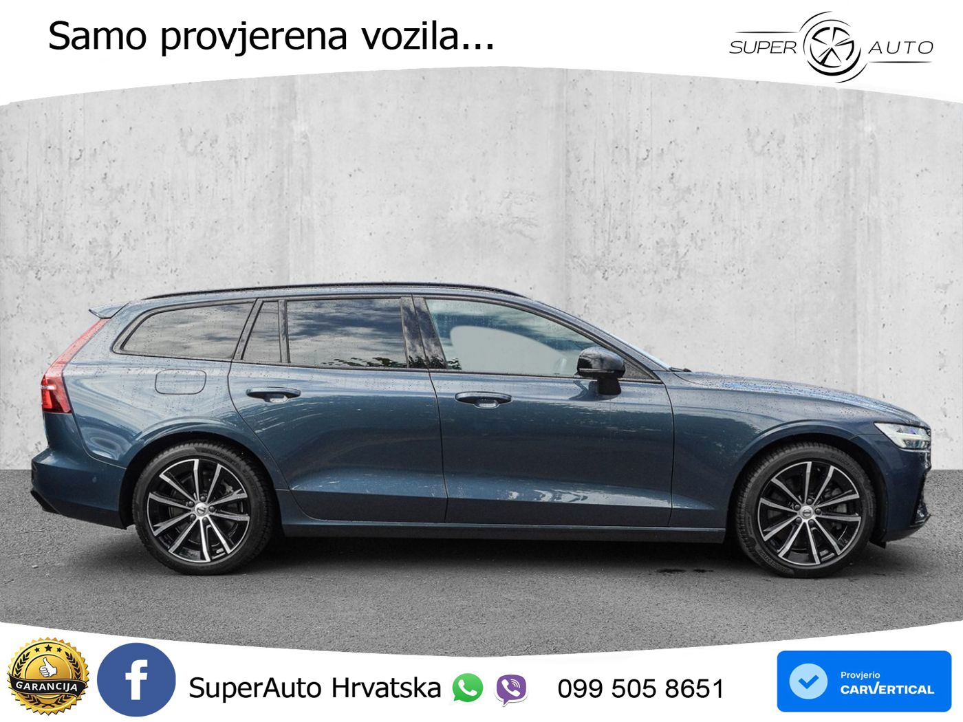 Volvo V60 2.0 T8 AWD Geartronic LED+GR SJED+ACC