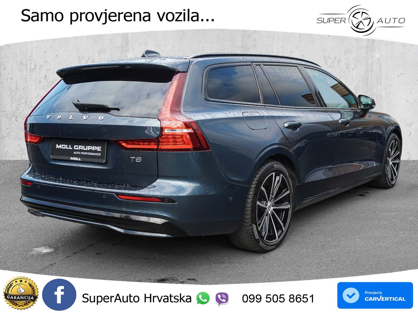 Volvo V60 2.0 T8 AWD Geartronic LED+GR SJED+ACC
