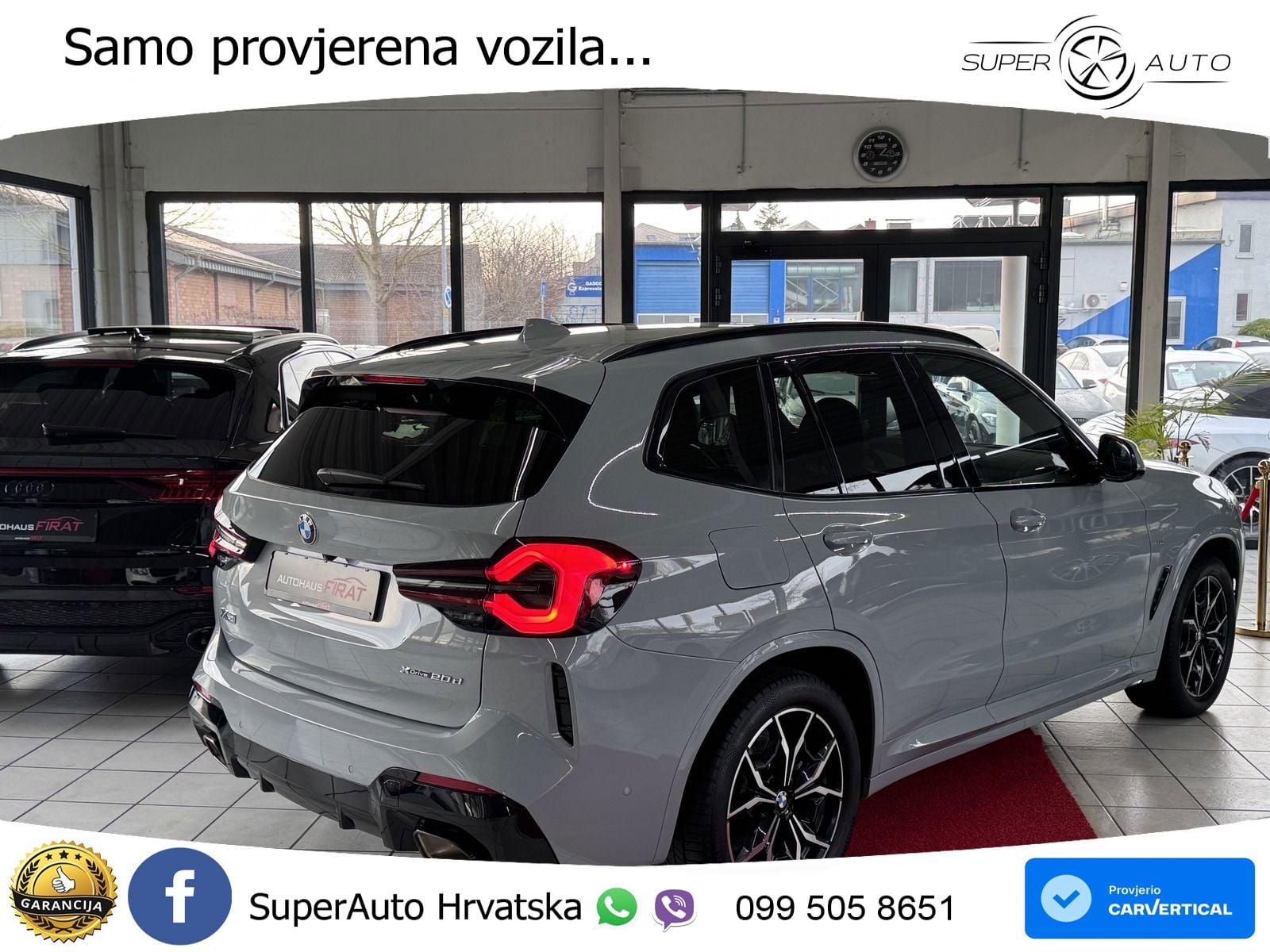 BMW X3 20d xDrive Steptronic M Sport LED+GR SJED+ACC