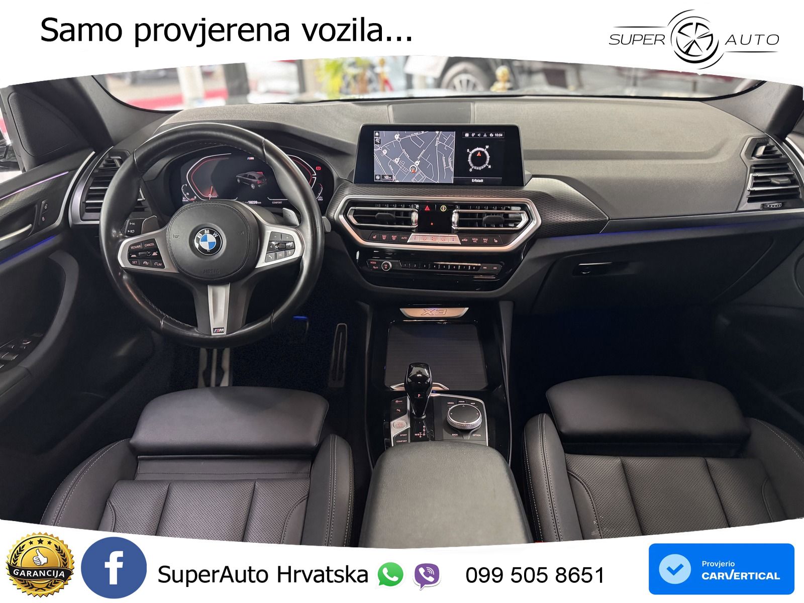 BMW X3 20d xDrive Steptronic M Sport LED+GR SJED+ACC
