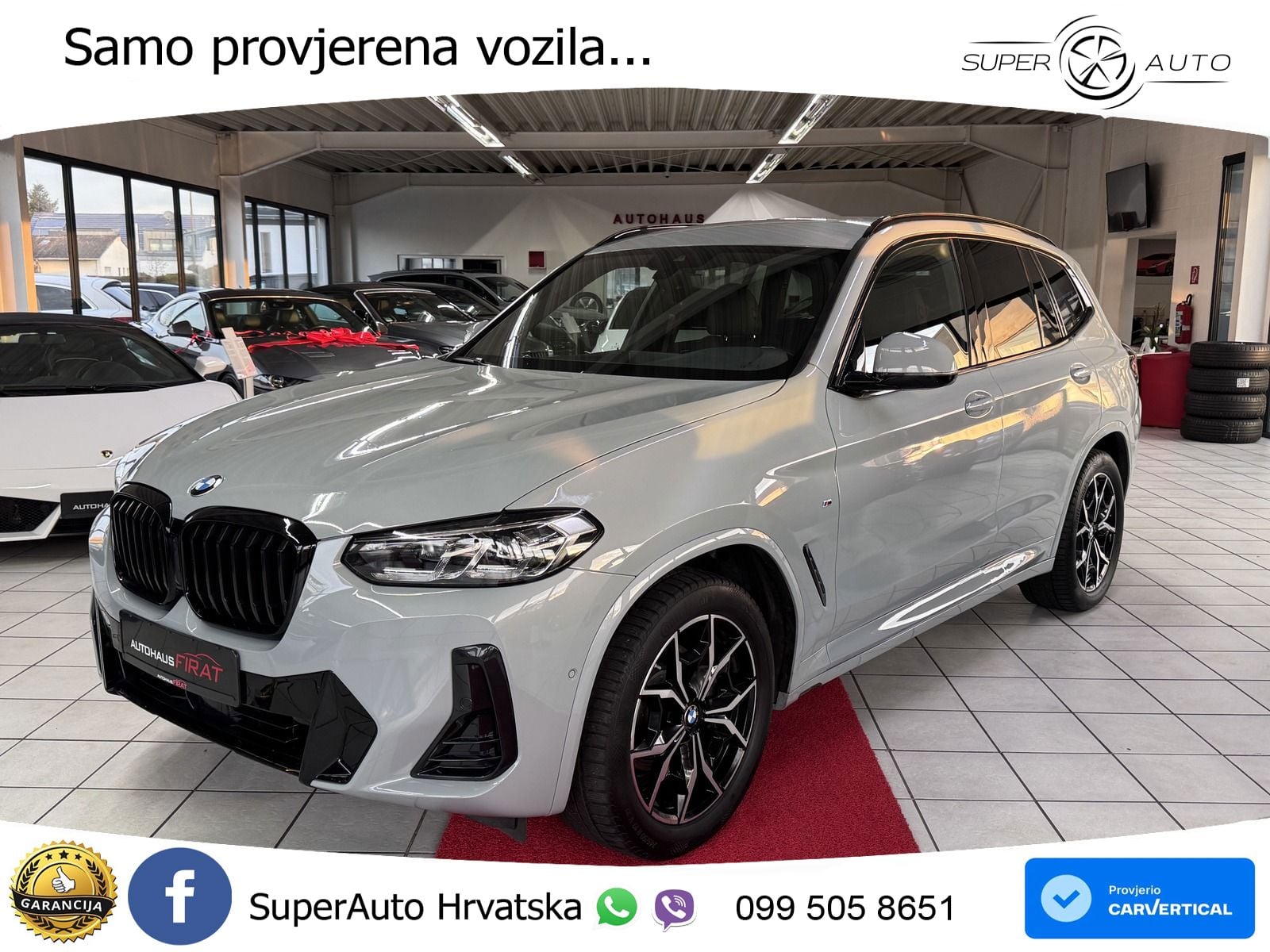 BMW X3 20d xDrive Steptronic M Sport LED+GR SJED+ACC