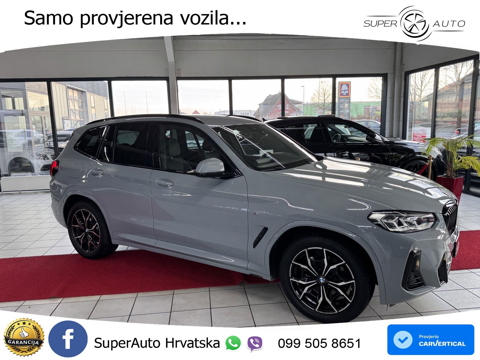 BMW X3 20d xDrive Steptronic M Sport LED+GR SJED+ACC
