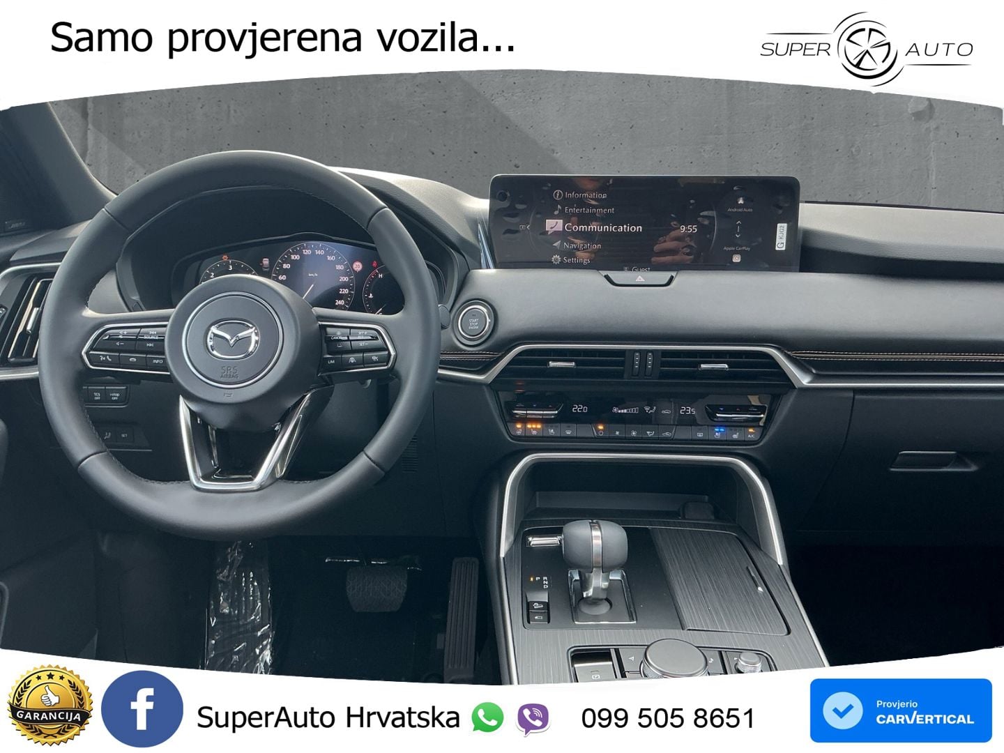 Mazda CX-60 3.3 e-Skyactiv D (254 KS) AWD Automatic MATRIX+GR SJED+KAM