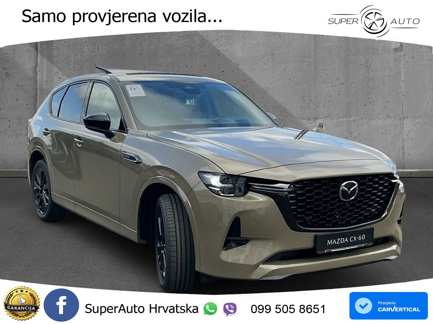 Mazda CX-60 3.3 e-Skyactiv D (254 KS) AWD Automatic MATRIX+GR SJED+KAM