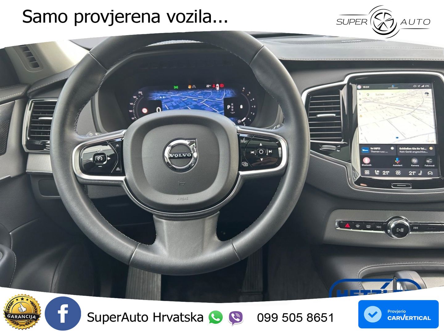 Volvo XC90 2.0 B5 Diesel AWD Automatic LED+GR SJED+ACC