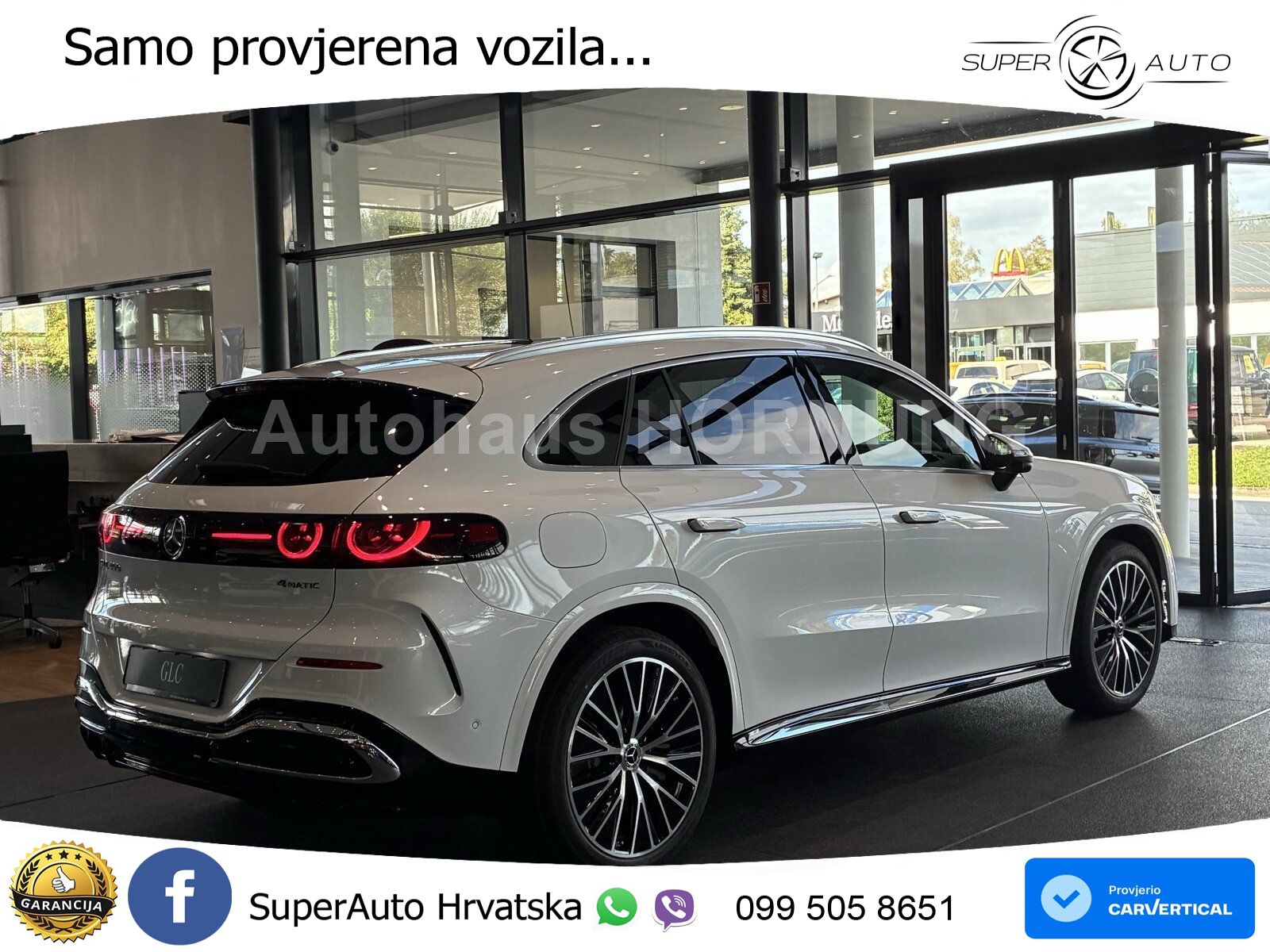 Mercedes GLC 400 94 kWh (489 KS) 4MATIC EQ Technology AMG LED+GR SJED+ACC