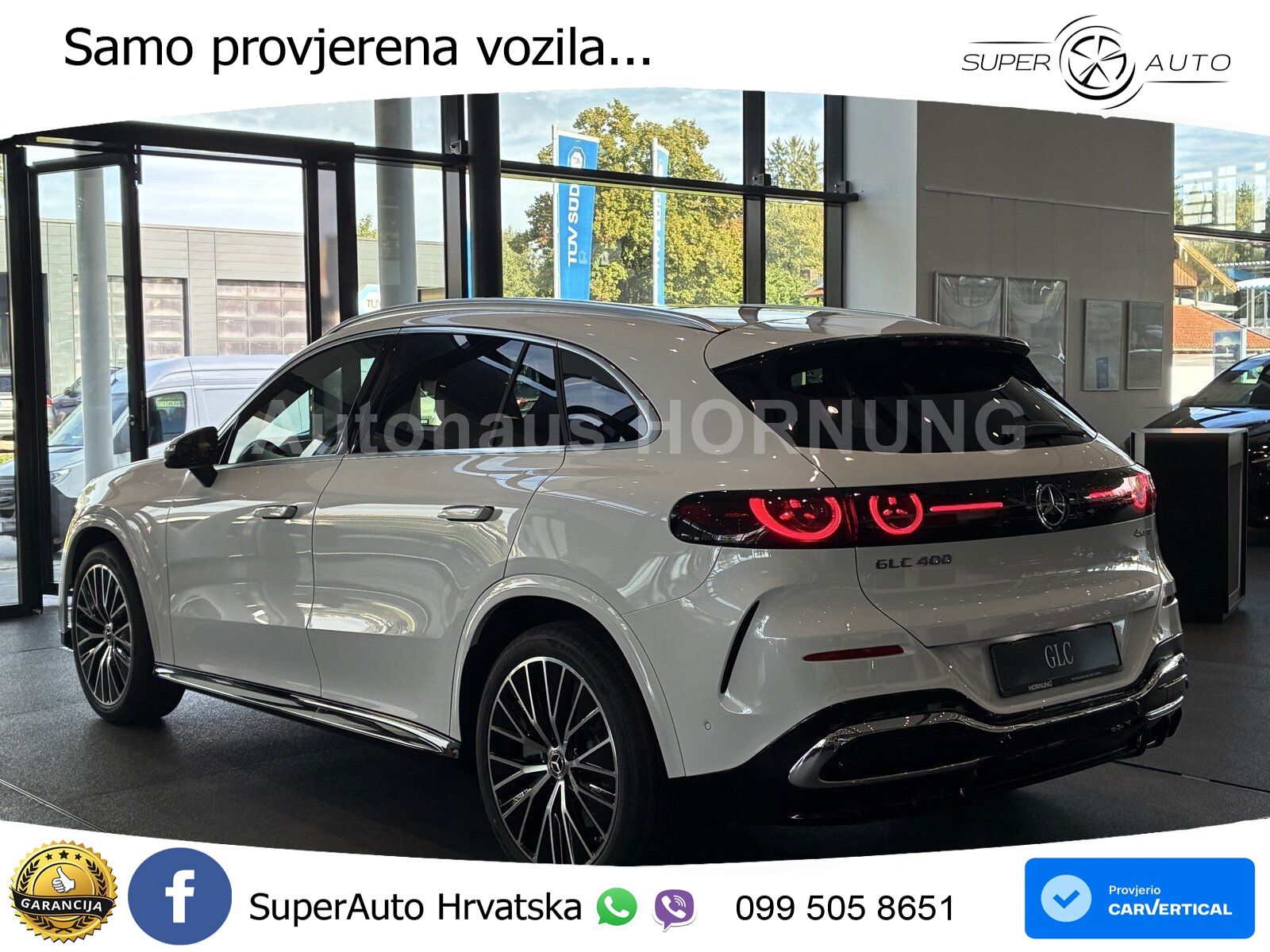 Mercedes GLC 400 94 kWh (489 KS) 4MATIC EQ Technology AMG LED+GR SJED+ACC