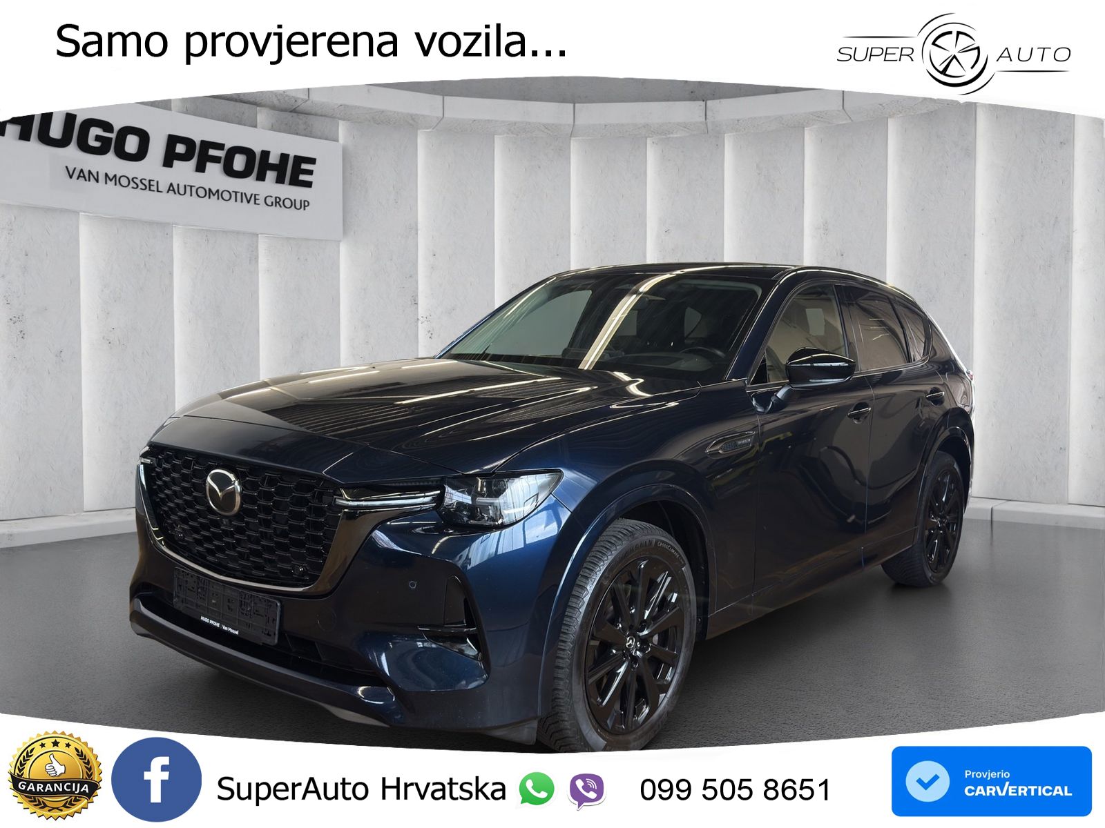 Mazda CX-60 2.5 e-Skyactiv (328 KS) AWD Automatic LED+GR SJED+ACC