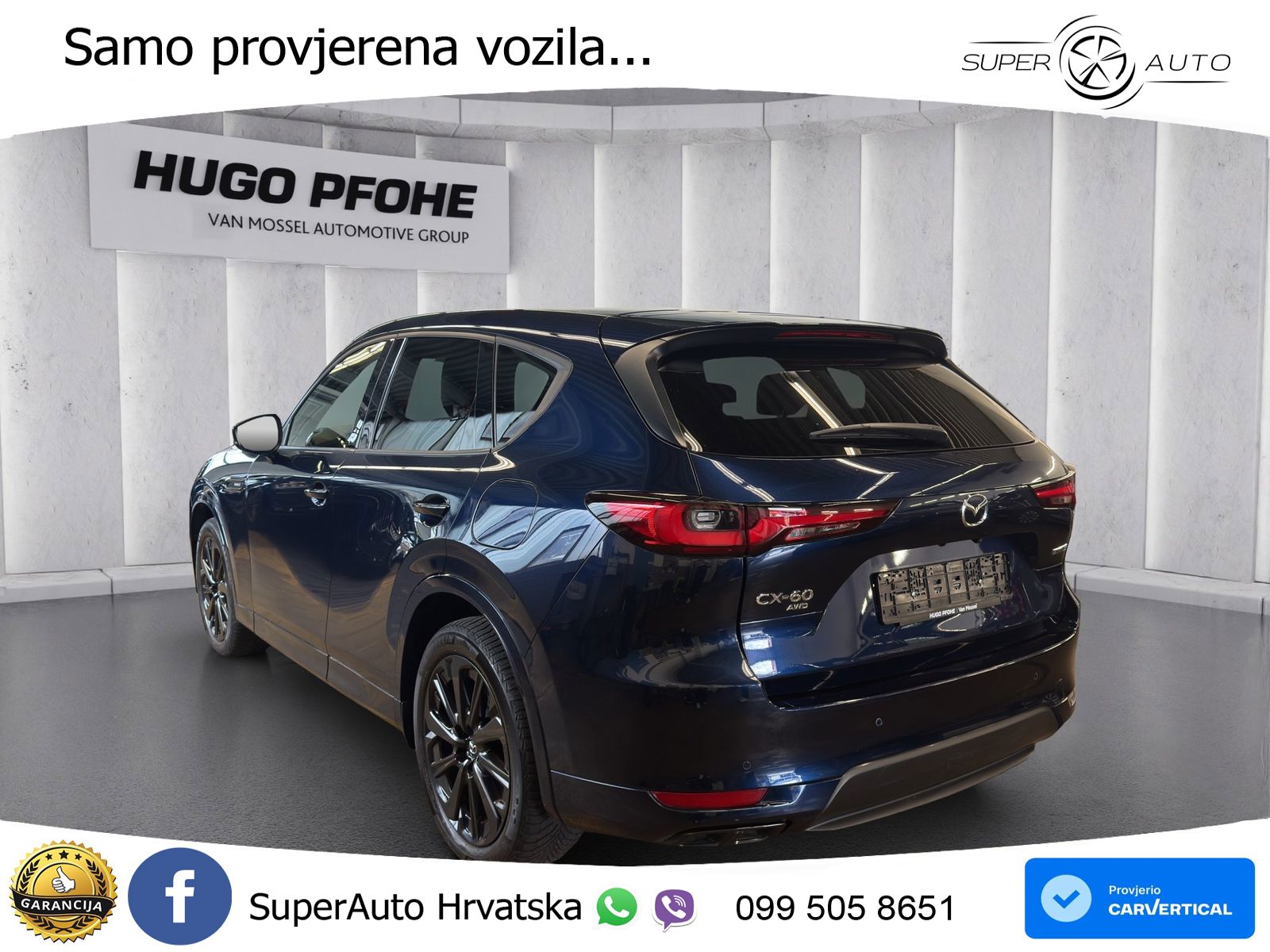 Mazda CX-60 2.5 e-Skyactiv (328 KS) AWD Automatic LED+GR SJED+ACC