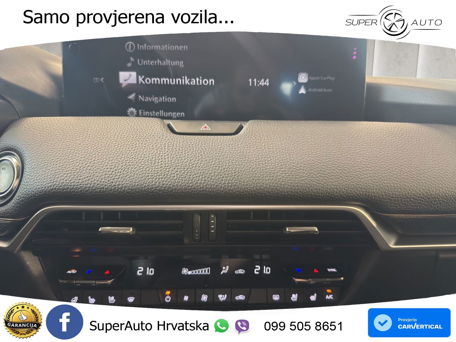 Mazda CX-60 2.5 e-Skyactiv (328 KS) AWD Automatic LED+GR SJED+ACC