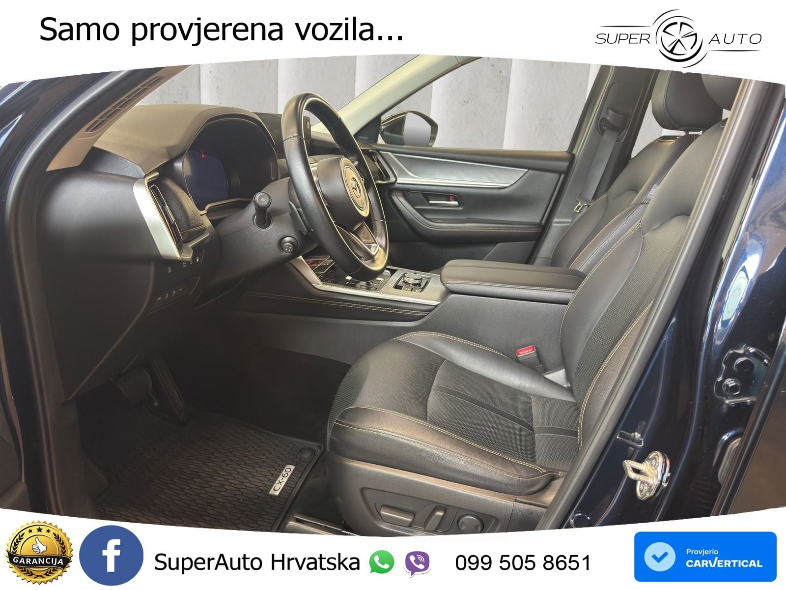 Mazda CX-60 2.5 e-Skyactiv (328 KS) AWD Automatic LED+GR SJED+ACC