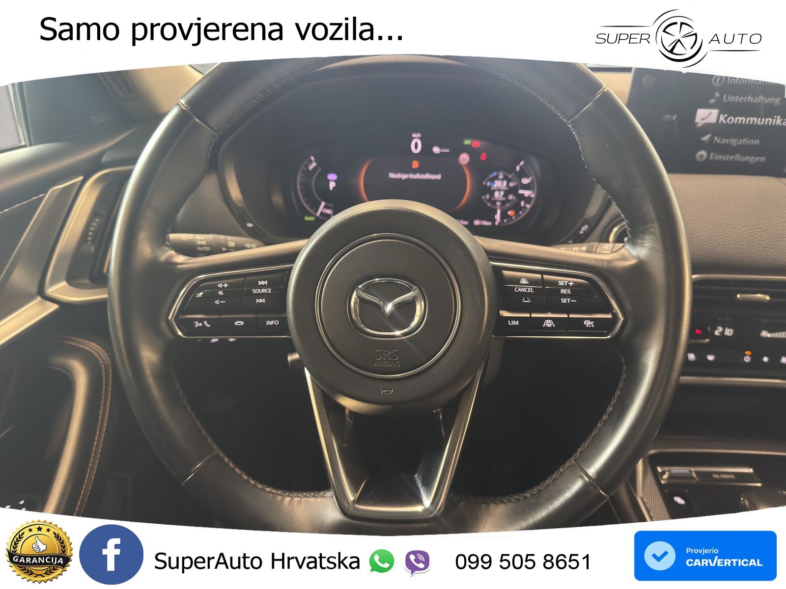 Mazda CX-60 2.5 e-Skyactiv (328 KS) AWD Automatic LED+GR SJED+ACC