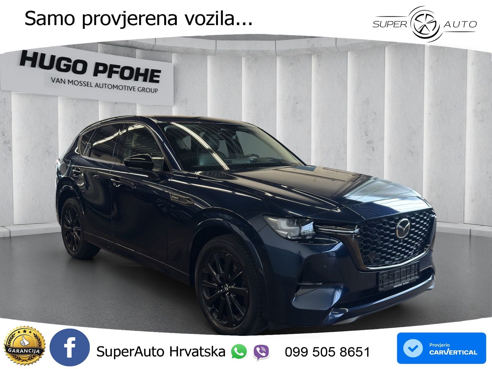 Mazda CX-60 2.5 e-Skyactiv (328 KS) AWD Automatic LED+GR SJED+ACC