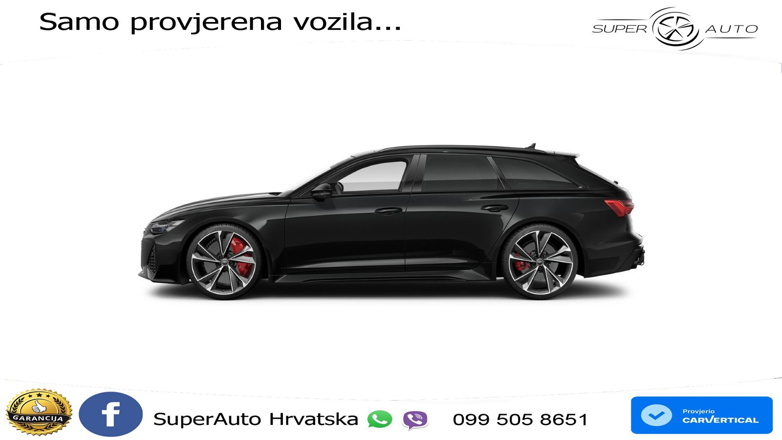 Audi RS6 Avant 4.0 TFSI V8 (600 KS) quattro Tiptronic Kuka LED+GR SJED+ACC