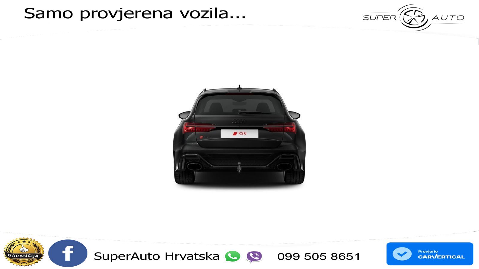 Audi RS6 Avant 4.0 TFSI V8 (600 KS) quattro Tiptronic Kuka LED+GR SJED+ACC