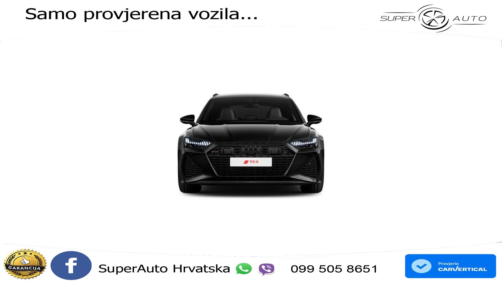 Audi RS6 Avant 4.0 TFSI V8 (600 KS) quattro Tiptronic Kuka LED+GR SJED+ACC