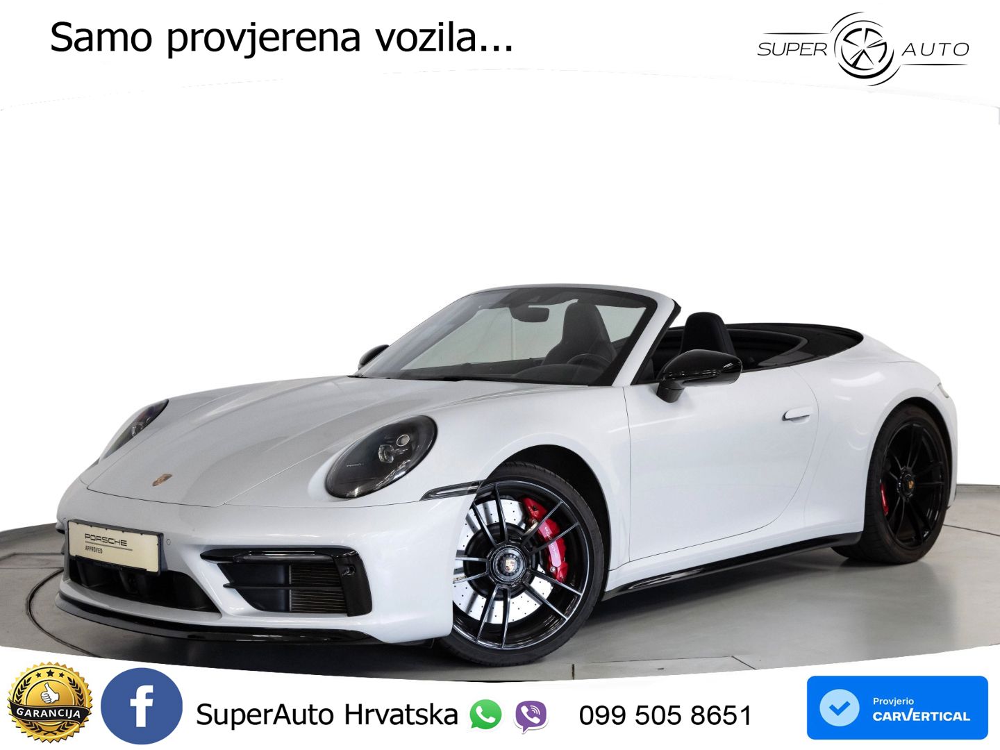 Porsche 911 Carrera GTS Cabriolet 3.0 (480 KS) PDK LED+GR SJED+ACC
