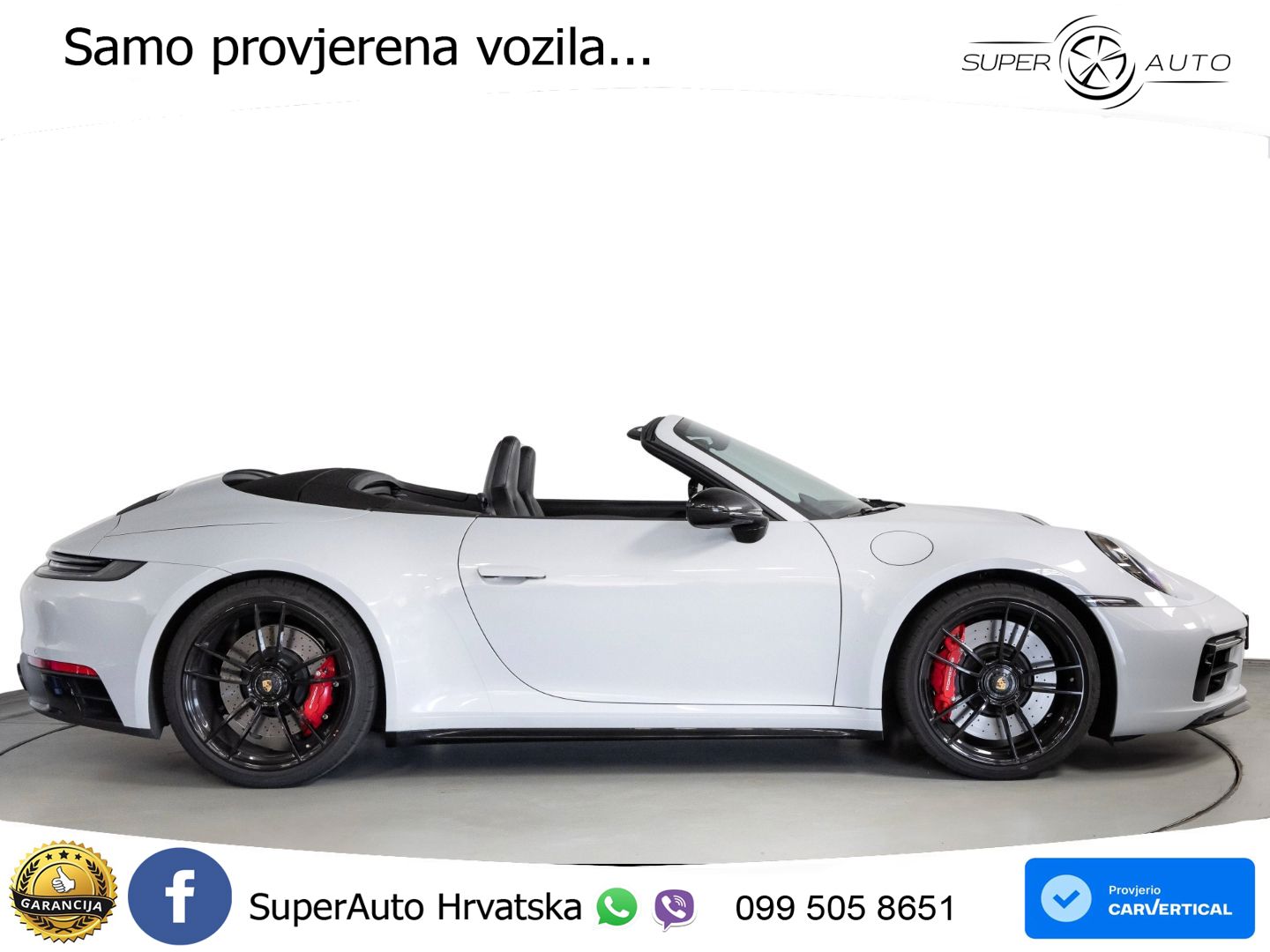 Porsche 911 Carrera GTS Cabriolet 3.0 (480 KS) PDK LED+GR SJED+ACC