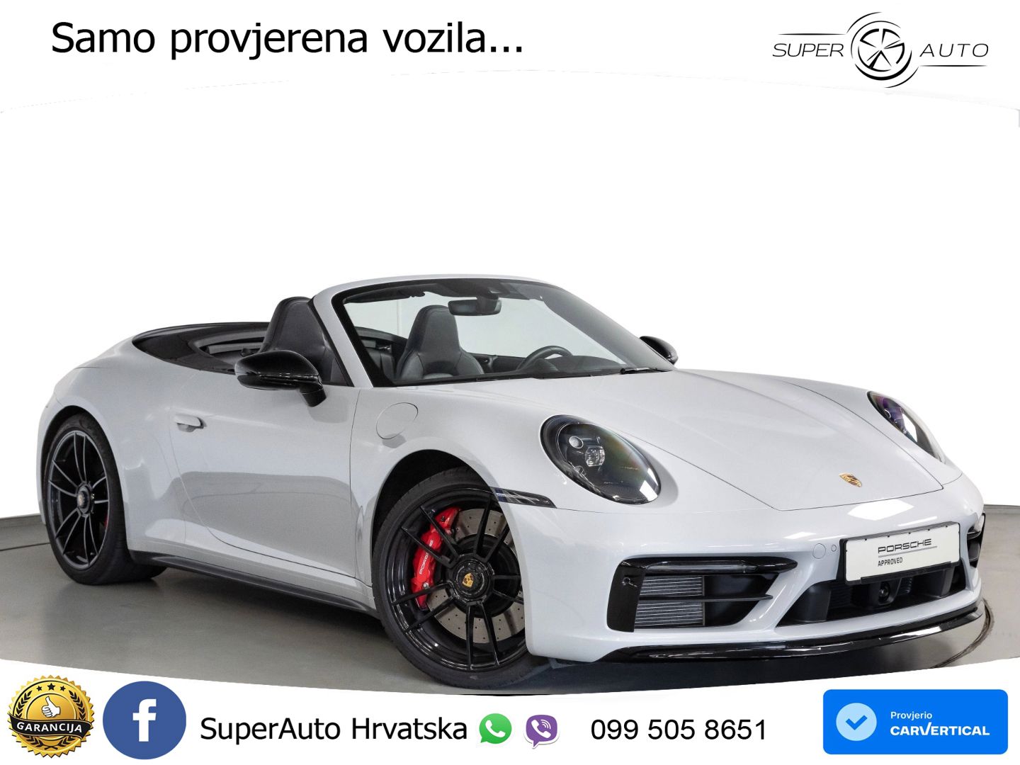 Porsche 911 Carrera GTS Cabriolet 3.0 (480 KS) PDK LED+GR SJED+ACC
