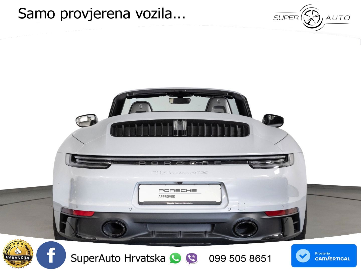 Porsche 911 Carrera GTS Cabriolet 3.0 (480 KS) PDK LED+GR SJED+ACC