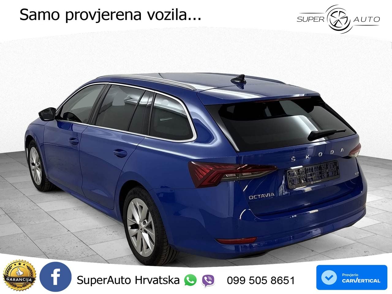 Škoda Octavia Combi 2.0 TDI (150 KS) 4x4 DSG LED+GR SJED+ACC