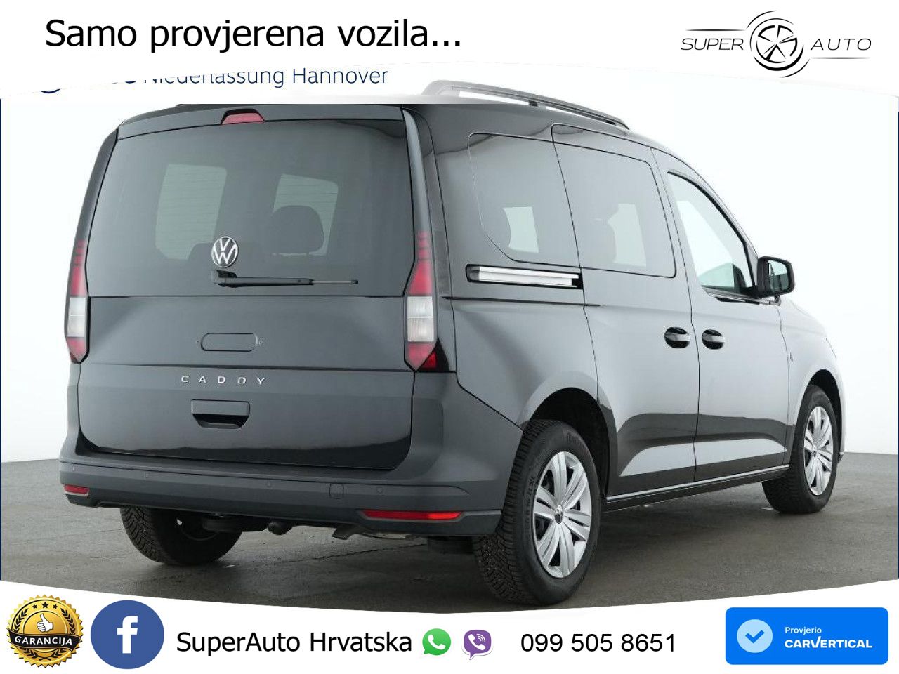 Volkswagen Caddy Caddy AHK Navi Klima Lane-Assist 116 KS