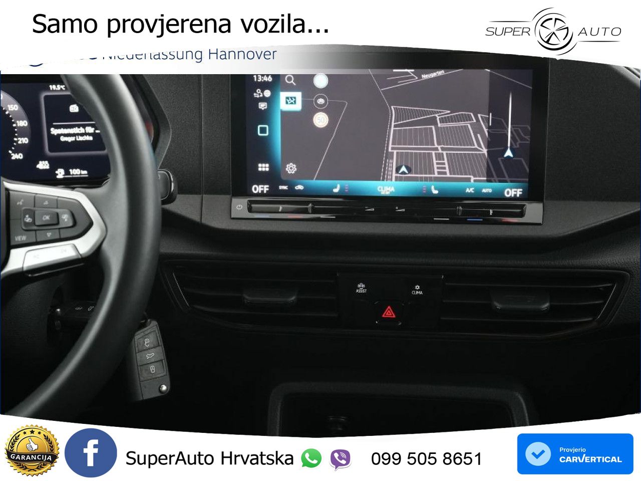 Volkswagen Caddy Caddy AHK Navi Klima Lane-Assist 116 KS