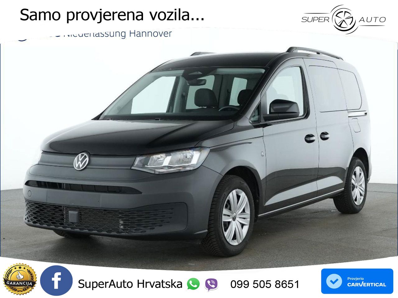 Volkswagen Caddy Caddy AHK Navi Klima Lane-Assist 116 KS