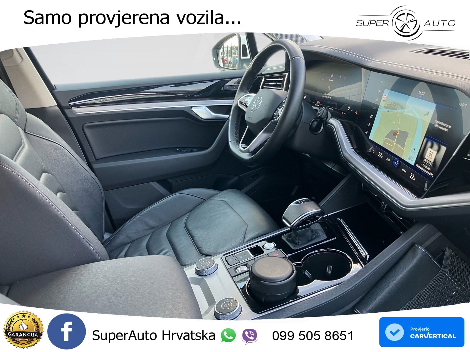 Volkswagen Touareg 3.0 V6 TDI (231 KS) 4MOTION Tiptronic R-Line ZRAČNI+ACC+4xGR SJED+KAM