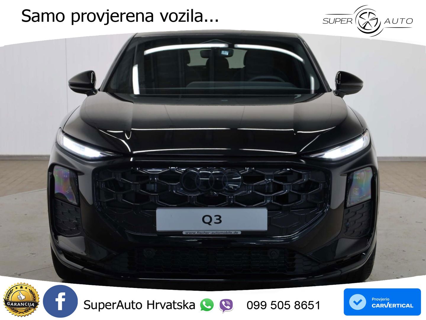 Audi Q3 Sportback 2.0 TFSI (204 KS) quattro S tronic S line MATRIX+GR SJED+KAM