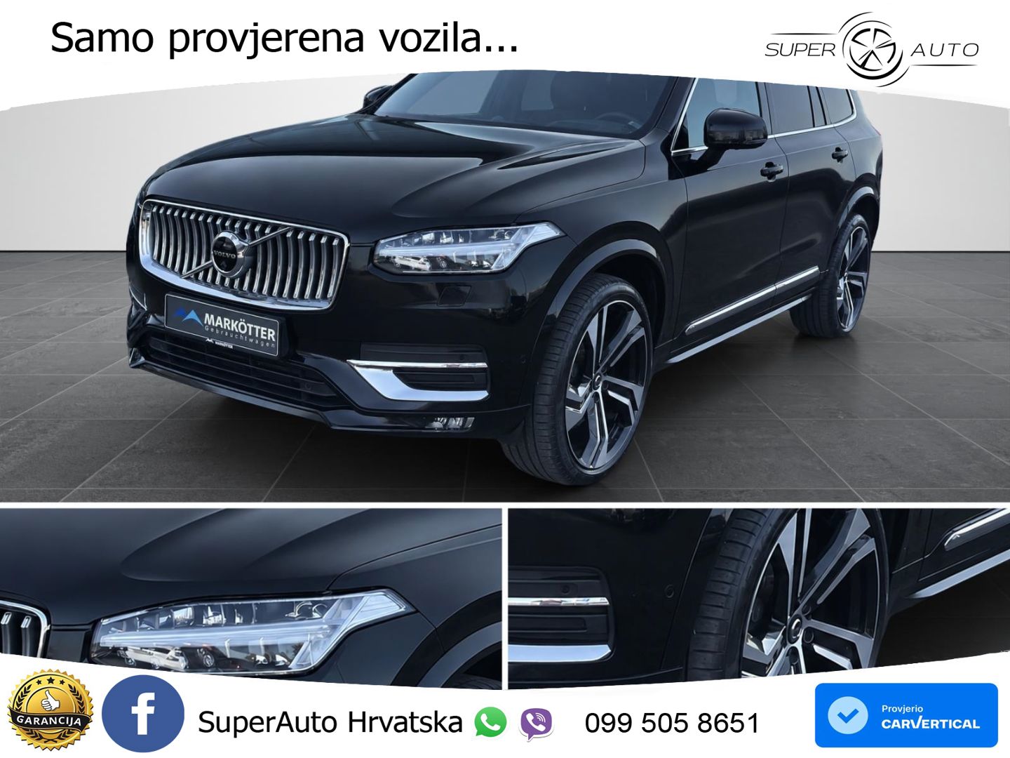 Volvo XC90 2.0 B5 Diesel AWD Automatic LED+GR SJED+ACC