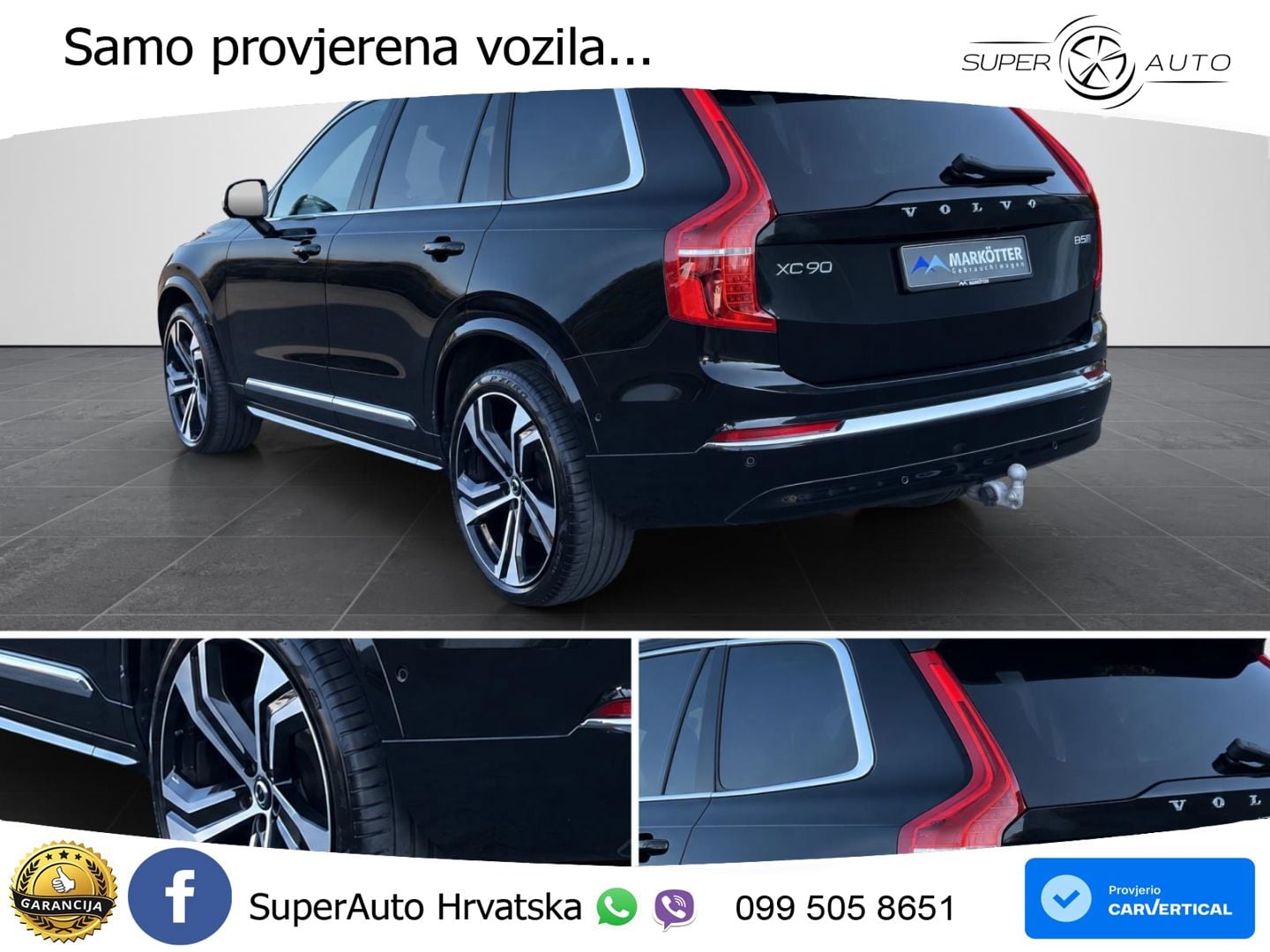 Volvo XC90 2.0 B5 Diesel AWD Automatic LED+GR SJED+ACC