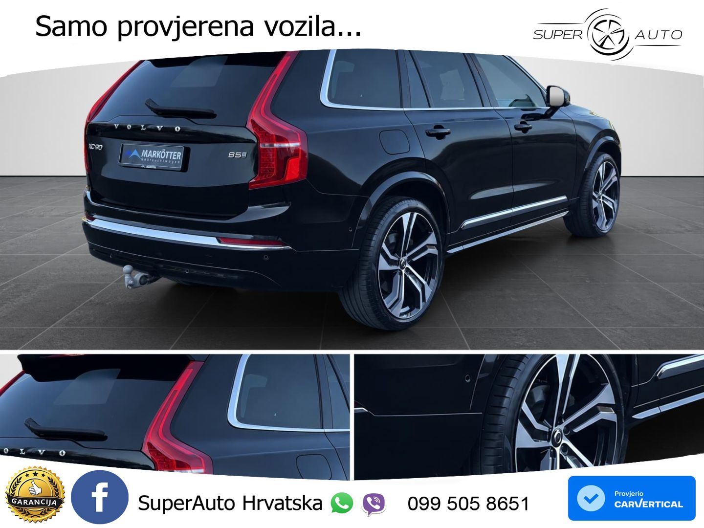 Volvo XC90 2.0 B5 Diesel AWD Automatic LED+GR SJED+ACC