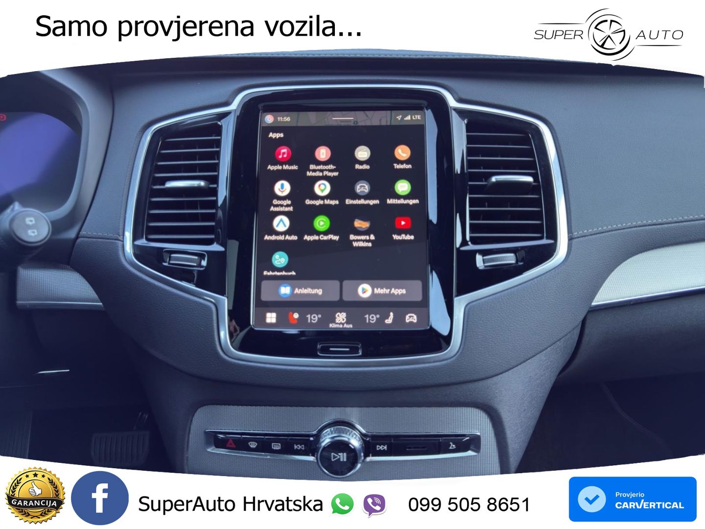 Volvo XC90 2.0 B5 Diesel AWD Automatic LED+GR SJED+ACC