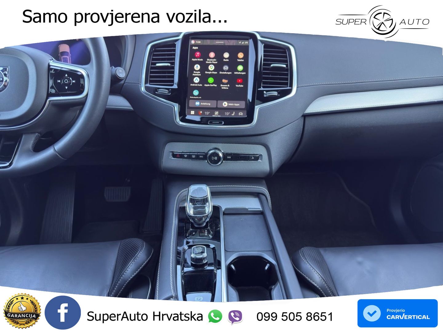 Volvo XC90 2.0 B5 Diesel AWD Automatic LED+GR SJED+ACC