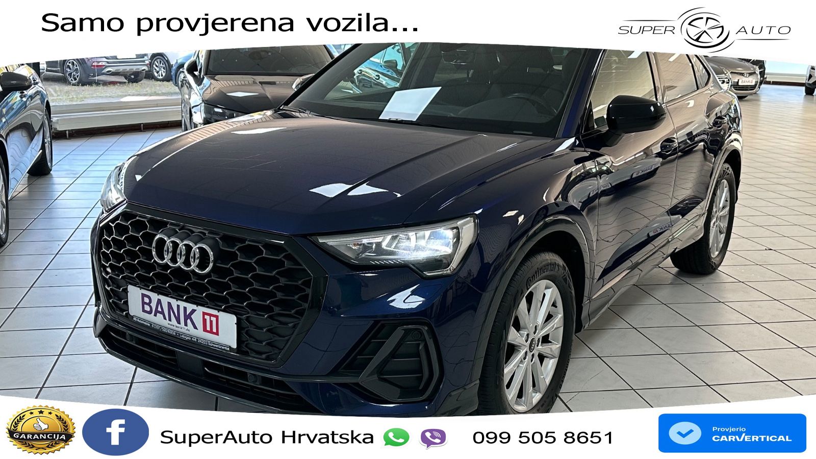 Audi Q3 II Sportback 35 TFSI (150 KS) S tronic LED+GR SJED+ACC