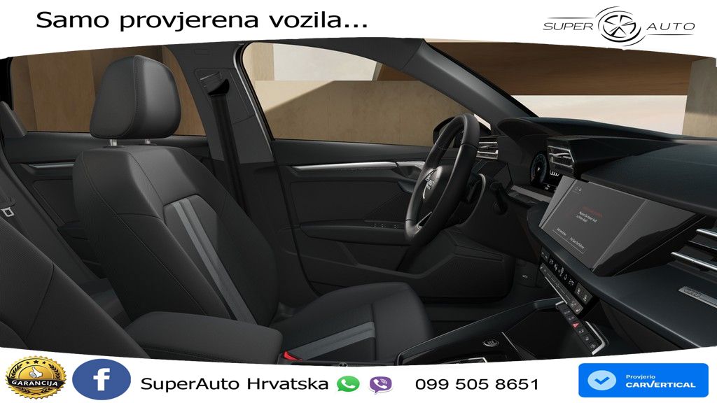 Audi A3 35 TFSI (150 KS) S tronic LED+GR SJED+ACC
