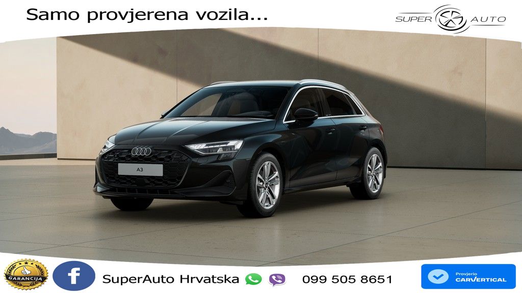 Audi A3 35 TFSI (150 KS) S tronic LED+GR SJED+ACC