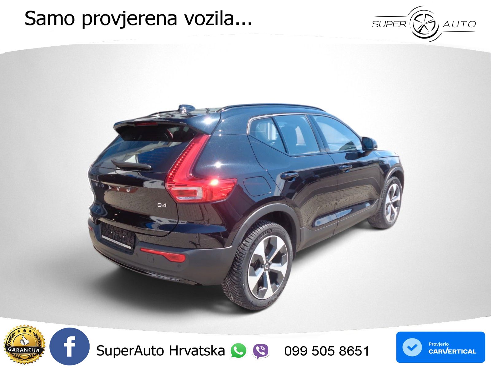Volvo XC40 2.0 B4 197 KS Automatic LED+GR SJED+ACC