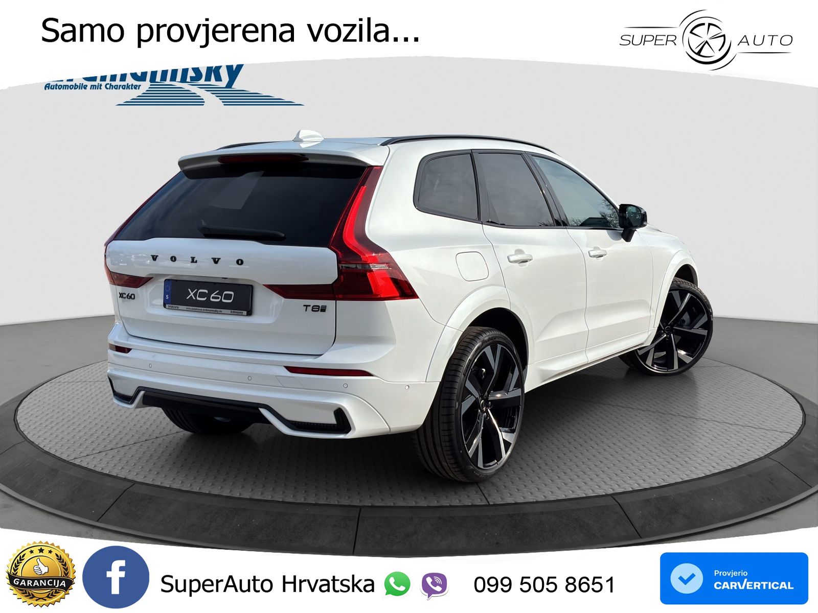 Volvo XC60 T8 AWD Geartronic ACC+HEAD+4xGR SJED+360+PANO