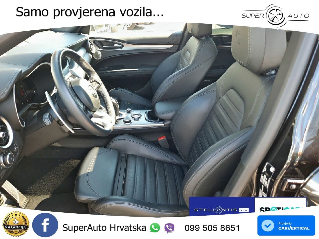 Alfa Romeo Stelvio 2.0 Turbo (280 KS) Q4 Automatic LED+GR SJED+ACC