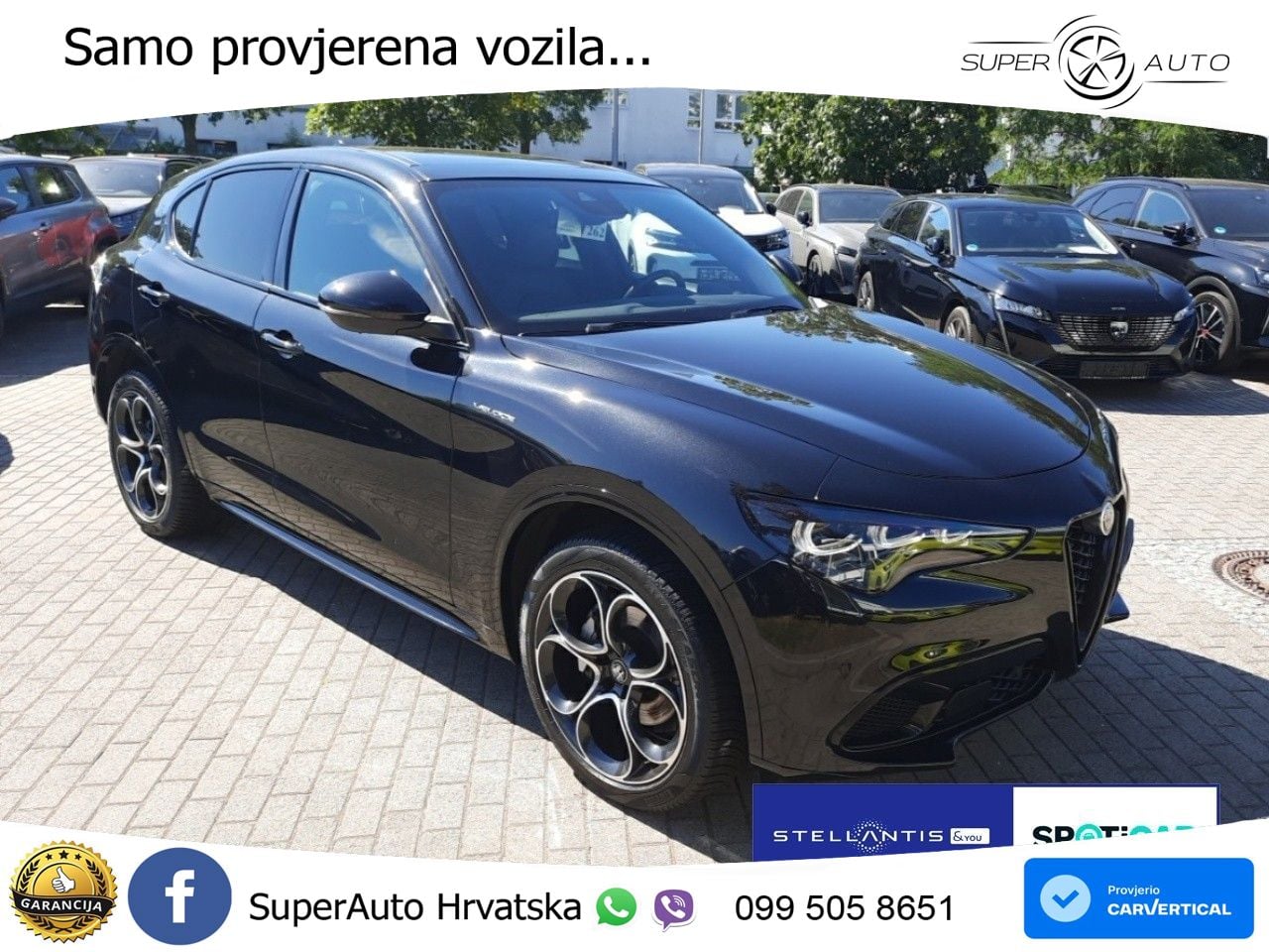Alfa Romeo Stelvio 2.0 Turbo (280 KS) Q4 Automatic LED+GR SJED+ACC