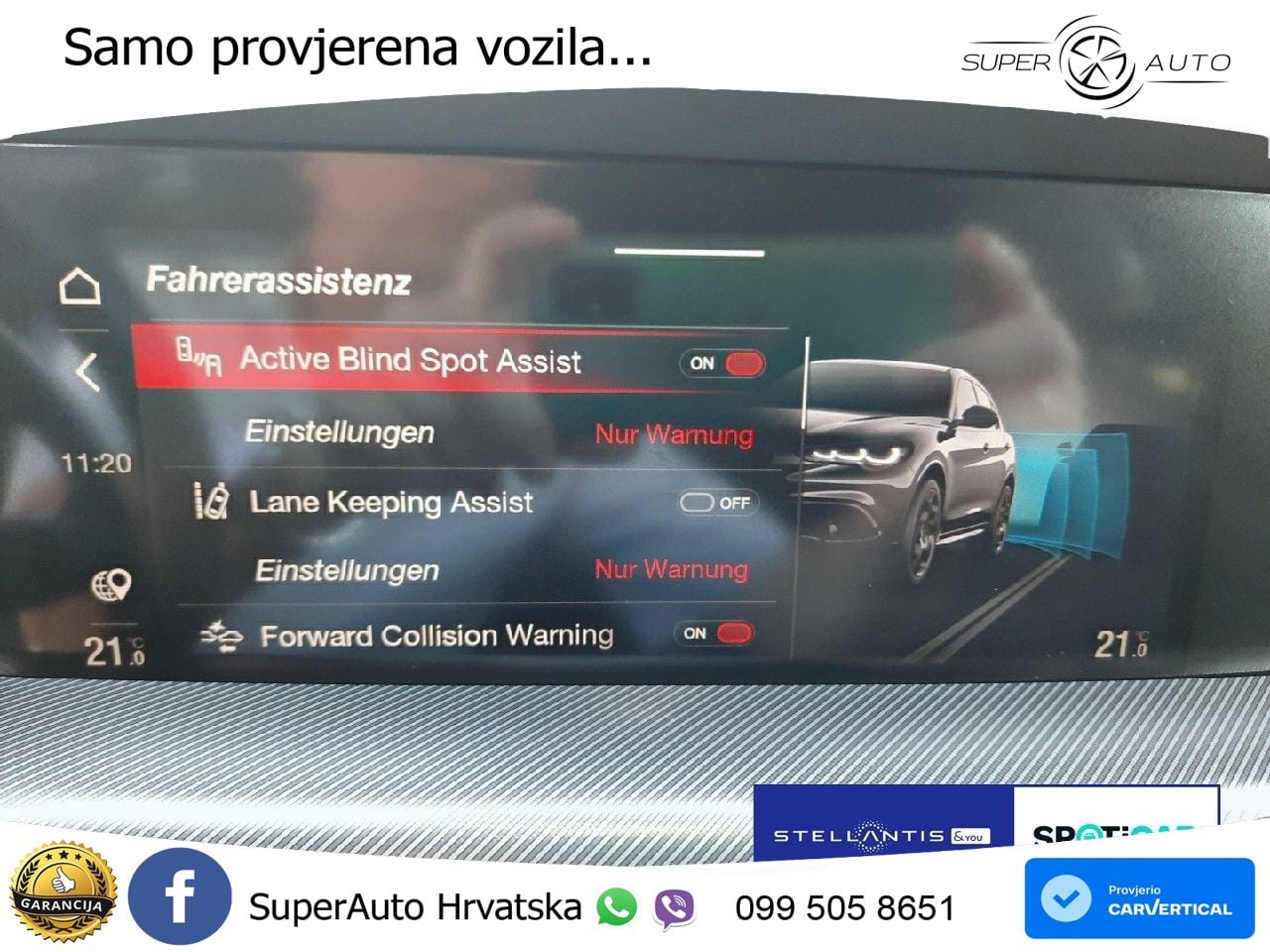 Alfa Romeo Stelvio 2.0 Turbo (280 KS) Q4 Automatic LED+GR SJED+ACC
