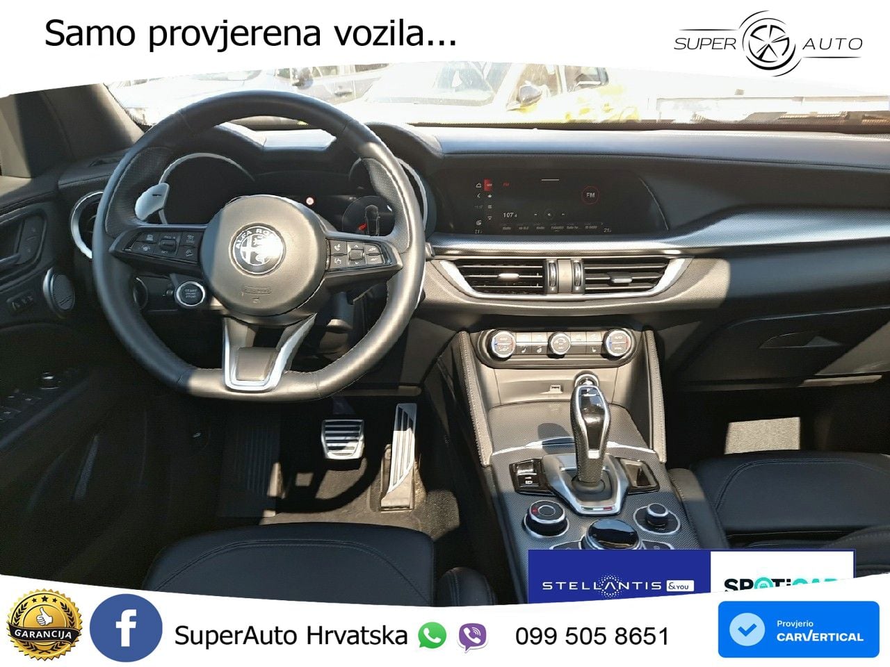Alfa Romeo Stelvio 2.0 Turbo (280 KS) Q4 Automatic LED+GR SJED+ACC