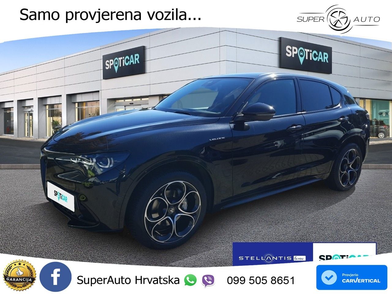 Alfa Romeo Stelvio 2.0 Turbo (280 KS) Q4 Automatic LED+GR SJED+ACC