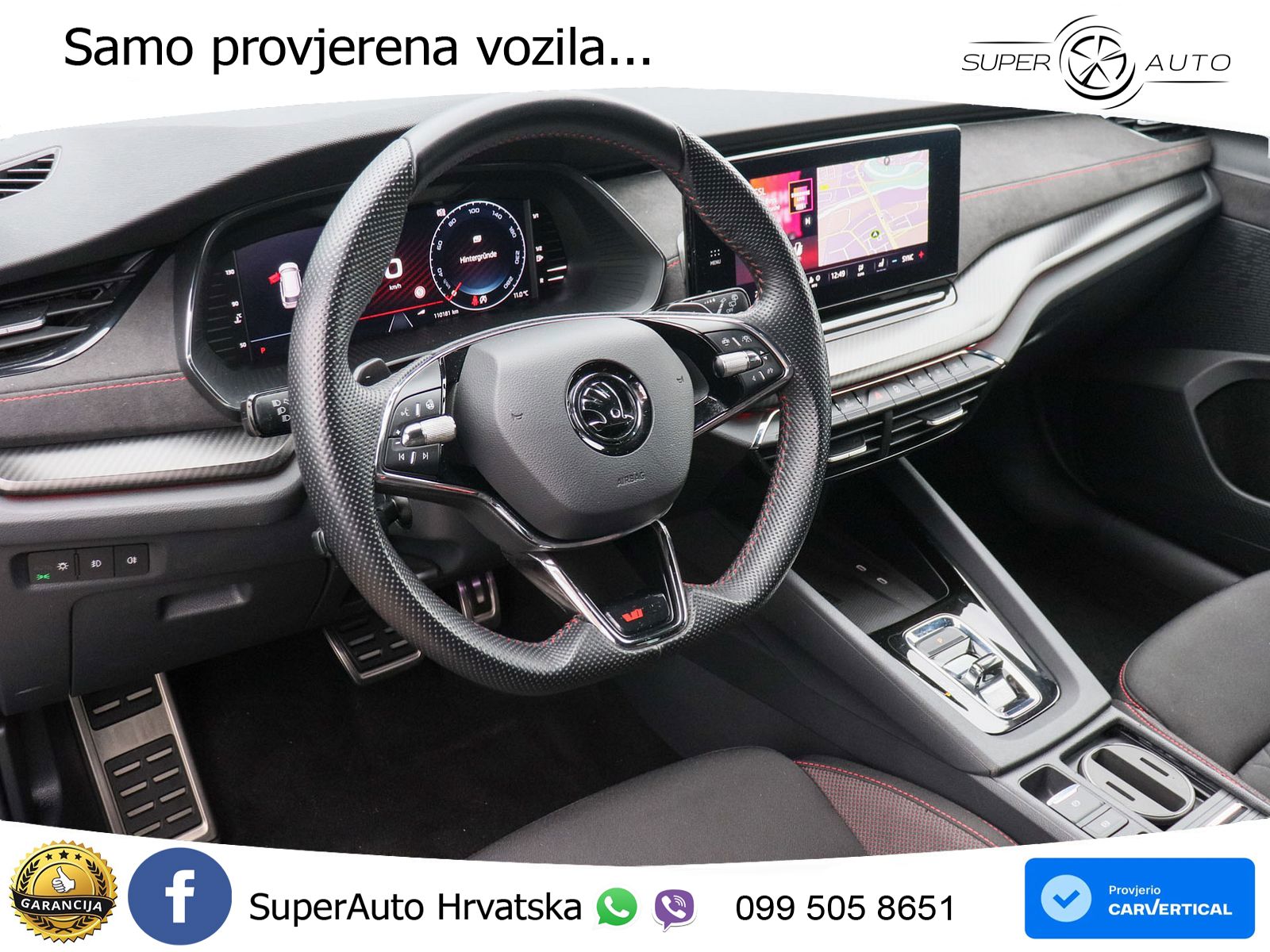Škoda Octavia Combi RS 2.0 TDI (200 KS) DSG LED+GR SJED+ACC
