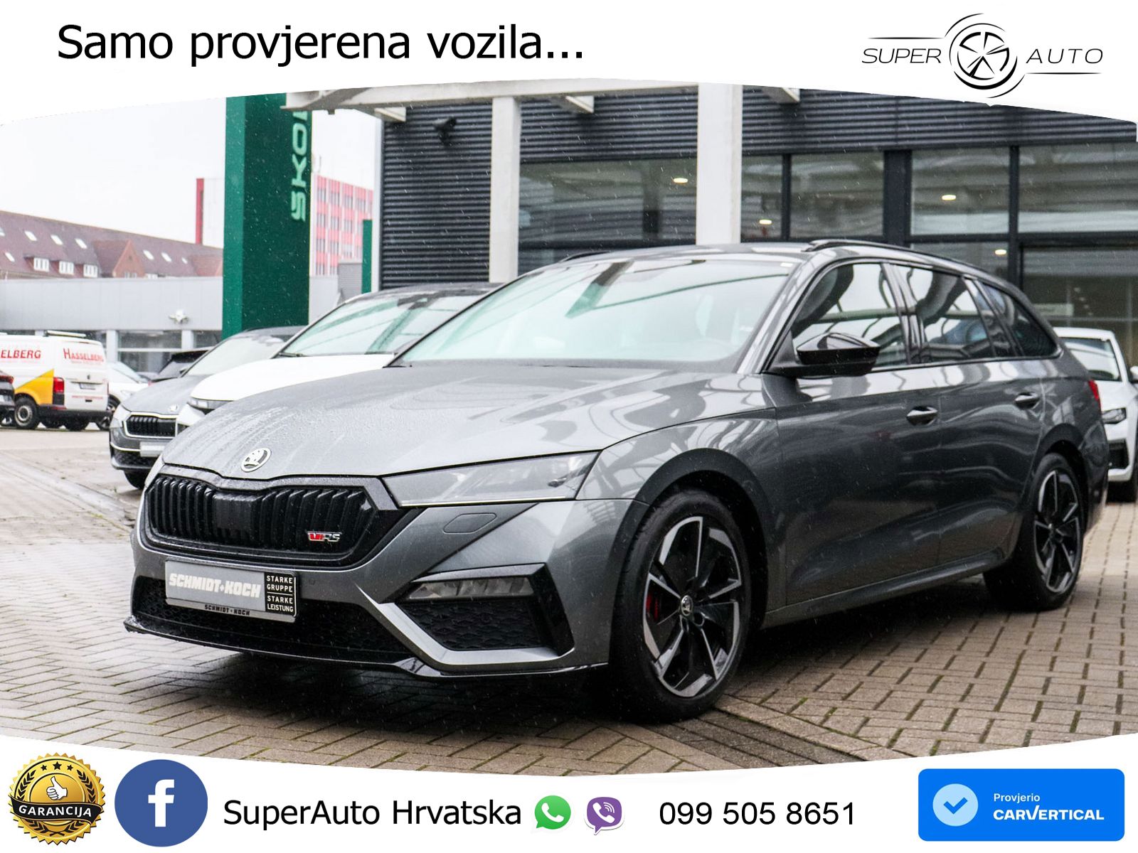 Škoda Octavia Combi RS 2.0 TDI (200 KS) DSG LED+GR SJED+ACC