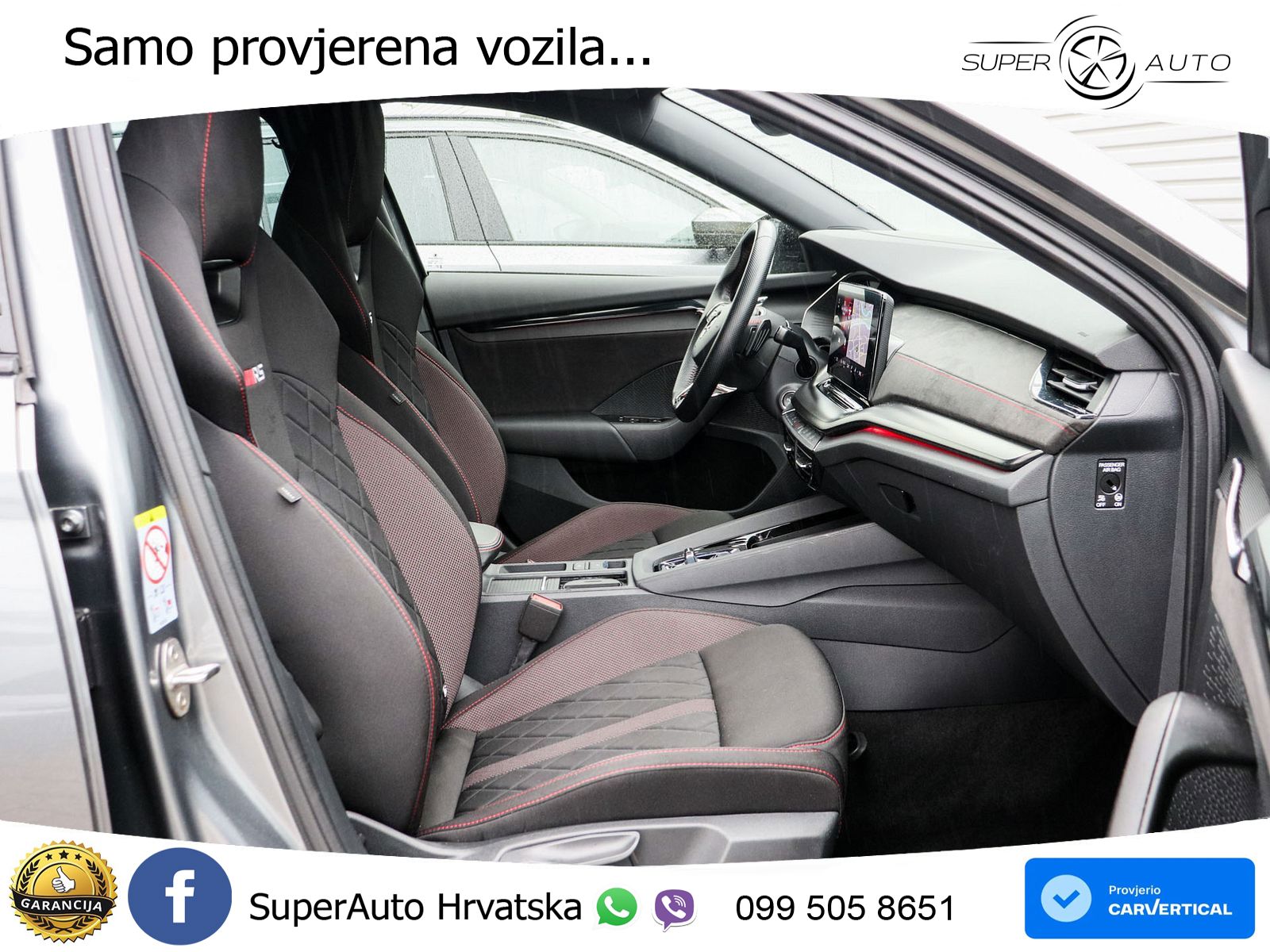 Škoda Octavia Combi RS 2.0 TDI (200 KS) DSG LED+GR SJED+ACC