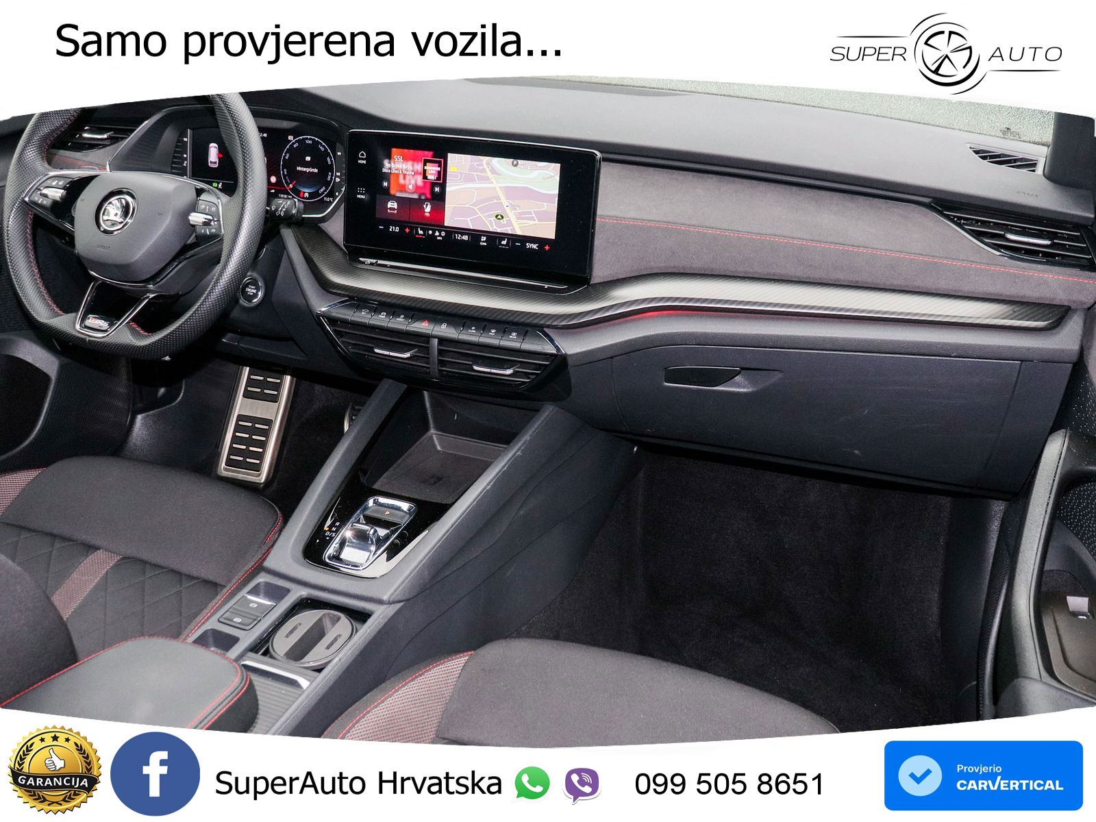 Škoda Octavia Combi RS 2.0 TDI (200 KS) DSG LED+GR SJED+ACC
