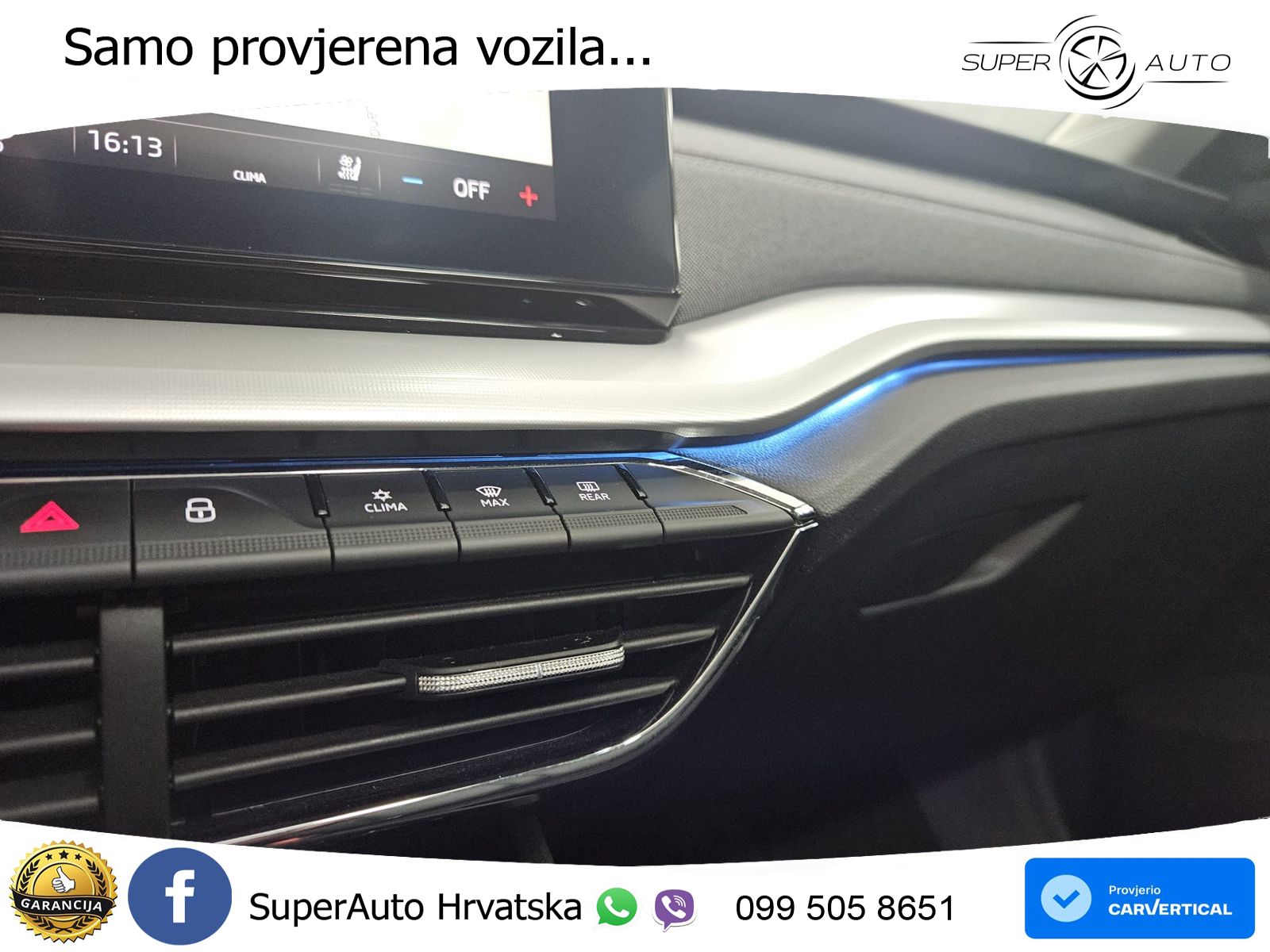 Škoda Octavia Combi 2.0 TDI (150 KS) DSG LED+GR SJED+ACC
